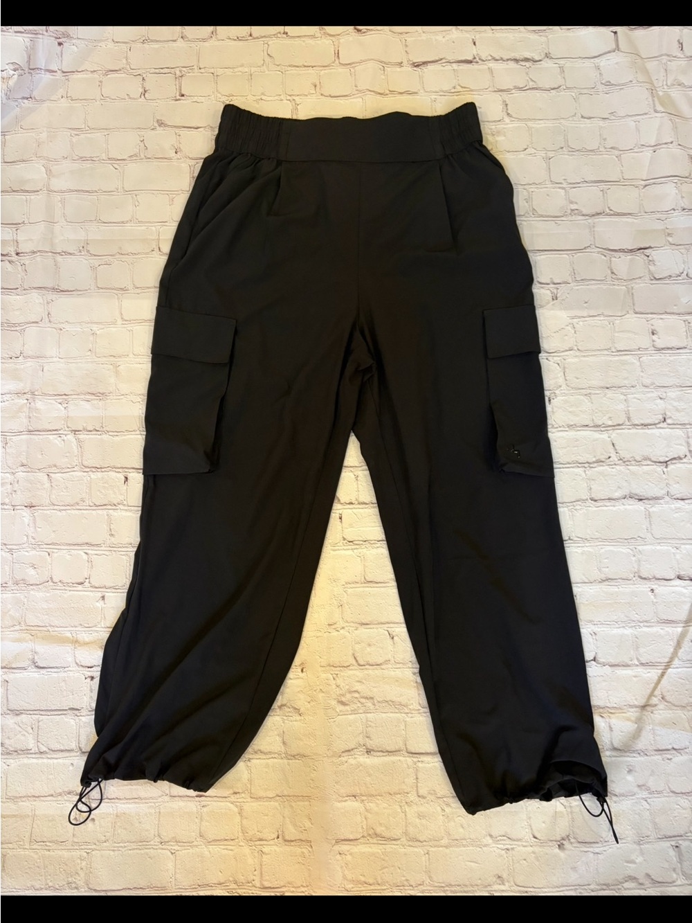 JoyLab Black Cargo Track Joggers